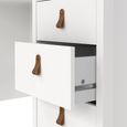 Barcelona Desk - 3 Drawer - White