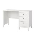 Madrid Desk - 3 Drawer - White