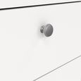 Madrid Desk - 3 Drawer - White
