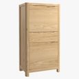 Stockholm Office Unit - 1 Door 1 Drawer - Oak