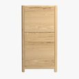 Stockholm Office Unit - 1 Door 1 Drawer - Oak