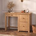 Appleby Desk - 3 Drawer - Oak
