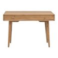 Jenson Oak Writing Desk - 1 Drawer