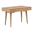 Jenson Oak Writing Desk - 1 Drawer