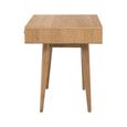 Jenson Oak Writing Desk - 1 Drawer