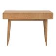 Jenson Oak Writing Desk - 1 Drawer