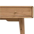 Jenson Oak Writing Desk - 1 Drawer