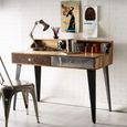 Sorio Desk - 2 Drawer - Reclaimed Wood