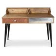 Sorio Desk - 2 Drawer - Reclaimed Wood