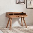 Jodhpur Writing Desk - 1 Drawer - Solid Sheesham Wood