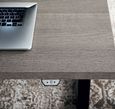 Tivoli Left Desk - Grey Wood