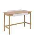 Alpena Office Desk - 1 Drawer - Oak