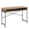 Angus Oak Effect 1 Door Desk