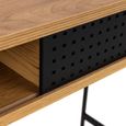 Angus Oak Effect 1 Door Desk