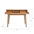 Ashwicke Desk with Storage Natural