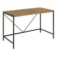 Bahamas Black and Oak Office Desk