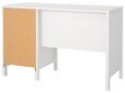 Barcelona White 3 Drawer Desk
