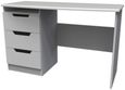 Bella Grey Ash 3 Drawer Desk