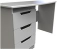 Bella Grey Ash 3 Drawer Desk