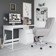 Bonner White Home Office Desk - AW3130