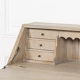 Rustic Wood Bureau Desk