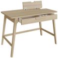 Clearance - Carlton Andersson Oak Desk Table with 1 Drawer - FSS15464