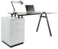 Cloud Smoked Grey 4 Workstation - Glass Top - AW23377-GY
