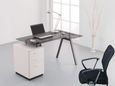 Cloud Smoked Grey 4 Workstation - Glass Top - AW23377-GY