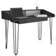 Dallas Black and Grey Office Desk