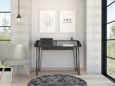 Dallas Black and Grey Office Desk