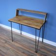 Desk - Mango Wood and Metal