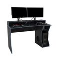 Enzo Gaming Desk - Black and Blue