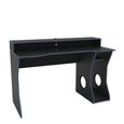Enzo Gaming Desk - Black and Blue