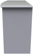 Eve Grey 3 Drawer Desk