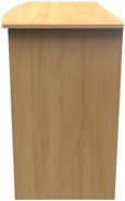 Eve Oak Effect 3 Drawer Desk