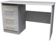 Faye Grey Ash 3 Drawer Desk
