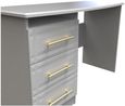 Faye Grey Ash 3 Drawer Desk