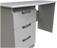 Flora Grey 3 Drawer Desk