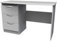 Flora Grey Ash 3 Drawer Desk