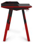 Fond Red and Black Gaming Home Office Desk - AW9230
