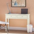Francis 2 Drawer Writing Desk in White - 7919013COMUK