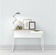 Function Plus White 1 Drawer Desk