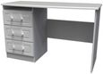 Gina Grey Ash 3 Drawer Desk