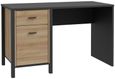 High Rock Oak Effect 1 Door 1 Drawer Desk