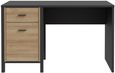 High Rock Oak Effect 1 Door 1 Drawer Desk