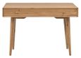 Jenson Oak Writing Desk - 1 Drawer