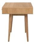 Jenson Oak Writing Desk - 1 Drawer