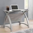 Curve Laptop Table - Grey - 900LT - PC201
