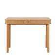 Langley Desk - 2 Door - Fluted - Oak