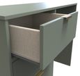 Linear Green 4 Drawer Desk